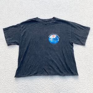 Brandy Melville Graphic Cropped T-Shirt